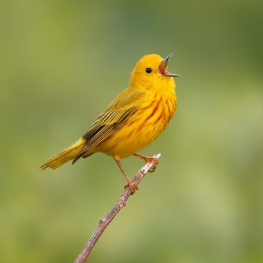 The Yellow Warbler is a common bird both during migration and during nesting season in wilder New York City parks. Photo: <a href="https://www.flickr.com/photos/120553232@N02/" target="_blank">Isaac Grant</a>